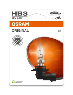 Лампа фарна HB3 12V 60W P20d 1шт.blister eco-упаковка (вир-во OSRAM) osram 90051BL Ниссан Максима а32