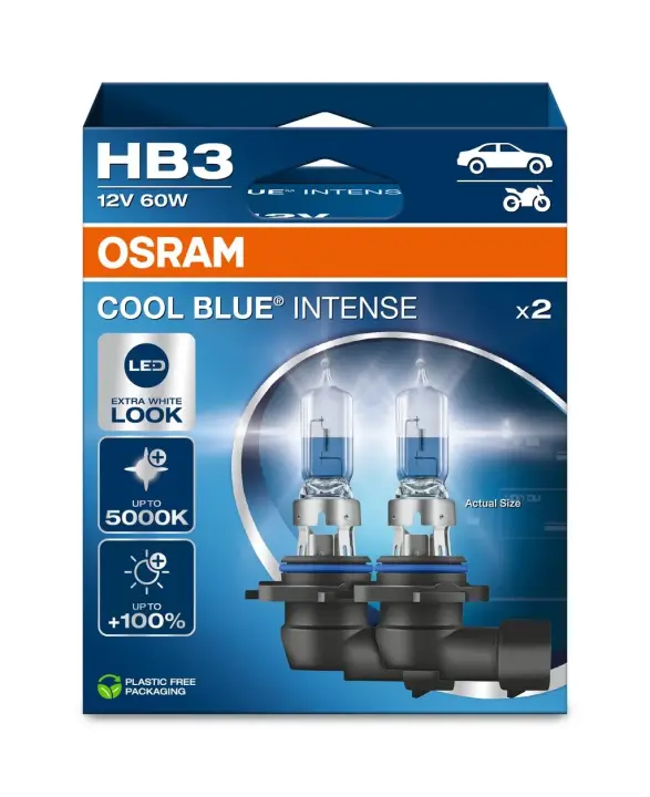 Автолампа галогенна osram 9005CBN2HB