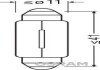 Автолампа 10W osram 6429