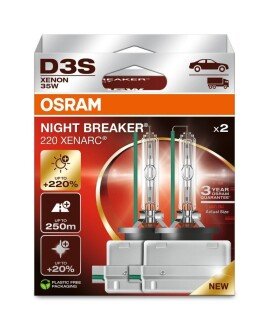 Автолампа допоміжного світла osram 66340XN2-2HB