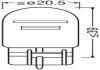 Автолампа допоміжного світла osram 7515-2BL