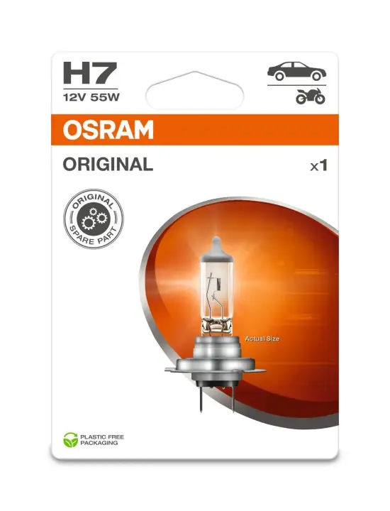Автолампа галогенова 55W osram 642101BL