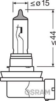 Автолампа галогенова 55W osram 64211ULT-HCB