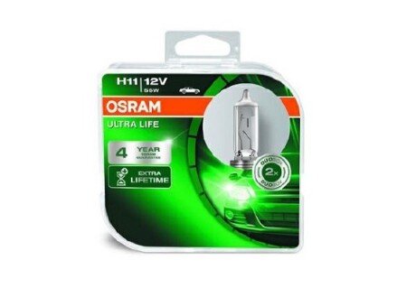 Автолампа галогенова 55W osram 64211ULTHCB на Хонда Срв 4