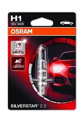 Автолампа галогенова 60/55W Osram 64150SV201B (фото 1)