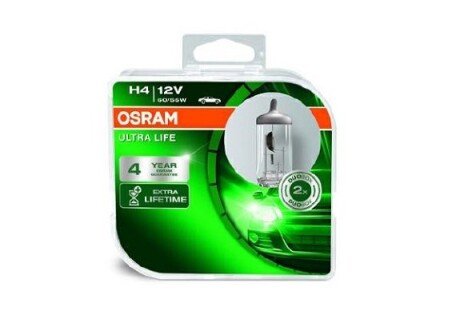 Автолампа галогенова 60/55W osram 64193ULTHCB на Ниссан Sunny n14 (н14)