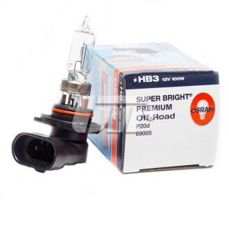 Автолампа (100W 12V P20D) osram 69005SBP