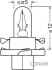 Автолампа (2W 12V B8,4D) osram 2352MFX6