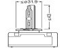 Автомобільна лампа 1шт. osram 66540