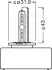 Автомобільна лампа 1шт. osram 66540