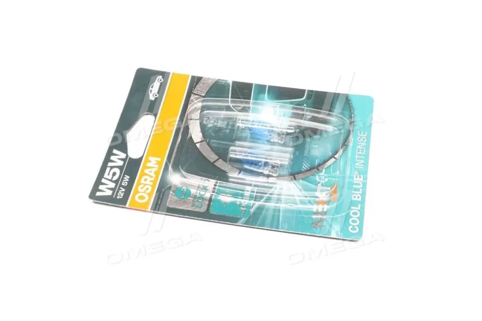 (к/т 2 шт) Автолампа (5W 12V W2,1X9,5D) osram 2825CBN02B