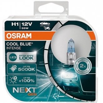 (к/т 2 шт) Автолампа (H1 12V 55W) osram 64150CBNHCB на Хонда Аккорд 7