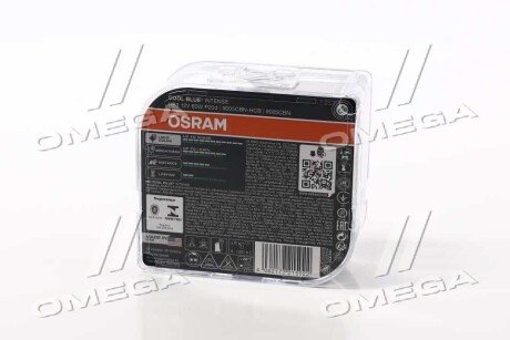 (к/т 2 шт) Автолампа (HB3 12V 60W P20D) osram 9005CBN-HCB