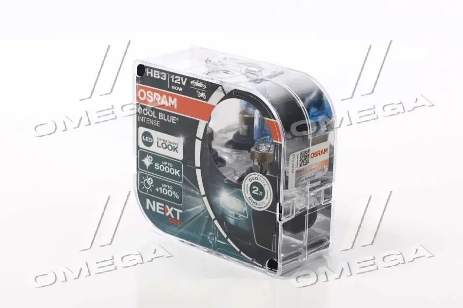 (к/т 2 шт) Автолампа (HB3 12V 60W P20D) osram 9005CBNHCB