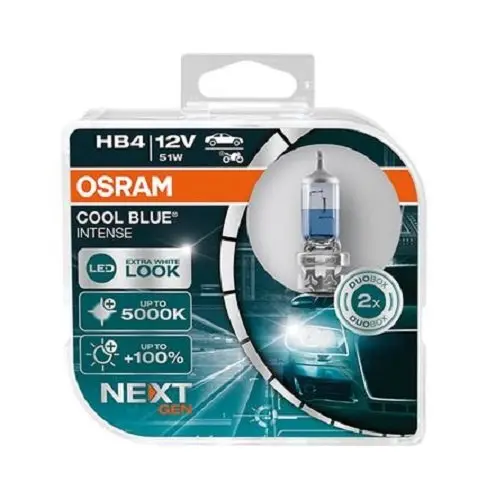 (к/т 2 шт) Автолампа (HB4 12V 51W P22D) osram 9006CBNHCB