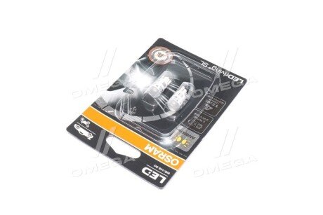 (к/т 2 шт) Автолампа светодиодная LED (1W 12V W2.1X9.5D W5W) osram 2827DYP02B