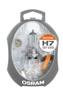 Комплект автоламп галогенових osram CLK H7