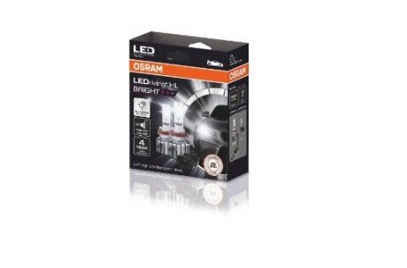 Комплект ламп (2шт.) LED H8/H9/H11/H16 19W 12V 6000К osram ""64211DWBRT2HFB"