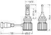 Комплект світлодіодних автоламп osram 9006DWBRT-2HFB