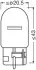 ЛАМПА 7504-02B 21W 12V WX3X16D BLI2 OSRAM Osram 750402b (фото 3)