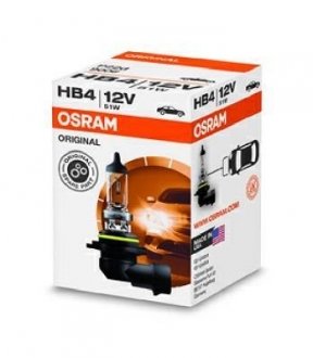 Лампа фарная HB4 12V 51W P22d (пр-во) osram 9006