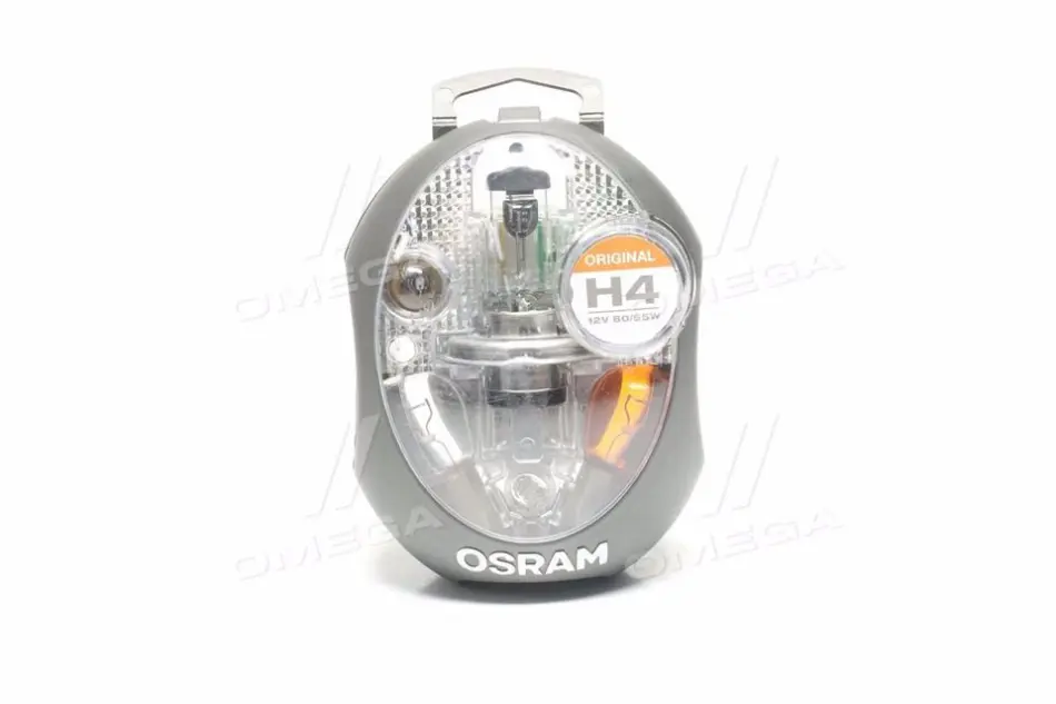 Лампа фарная (набор) H4 12V 60/55W P43t (пр-во OSRAM) Osram CLKMH4 (фото 1)