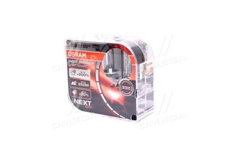 Лампа ксенонова D2S XENARC NIGHT BREAKER LASER Next Gen 35Вт, PK32d-2 (+220) компл. osram 66240XNN-HCB на Мерседес R-Class w251