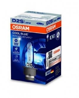 Лампа ксеноновая D2S COOL BLUE INTENSE 85В, 35Вт, P32d-2 (пр-во) osram 66240CBI