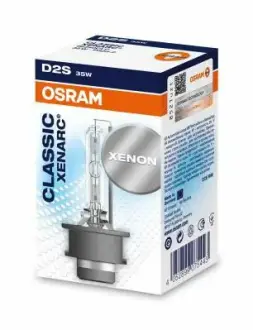Лампа ксеноновая D2S XENARC CLASSIC 85В, 35Вт, P32d-2 (пр-во OSRAM) osram 66240CLC