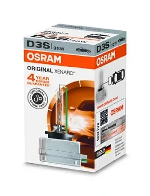 Лампа ксеноновая D3S XENARC ORIGINAL 42В, 35Вт, PK32d-5 4100K (пр-во OSRAM) Osram 66340 (фото 1)