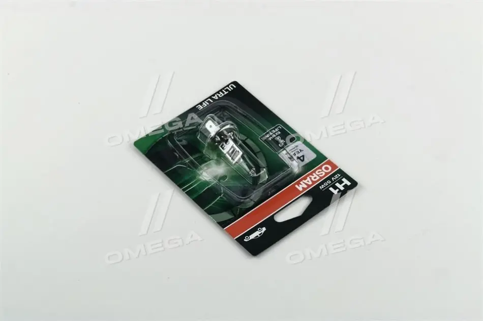 Лампа Ultra Life H1 55W 12V P14,5S (потроєний строк служби)(упаковка блістер) Osram 64150ULT01B (фото 1)