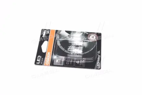 Лампа светодиодная LED W5W 12V 1W W2.1X9.5D LEDriving SL (blister 2шт) (пр-во OSRAM) osram 2825DWP-02B