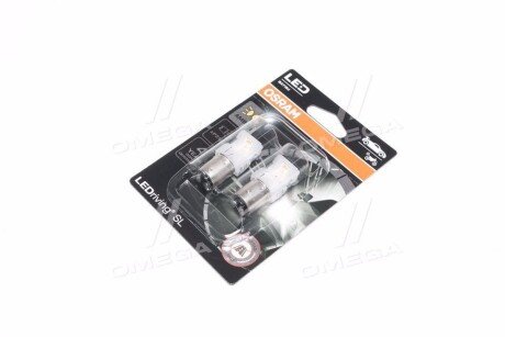 Лампа светодиодная P21/5W 6000K 12V 2,5W BAY15 LEDriving SL желтый (2шт.) osram 7528DYP02B