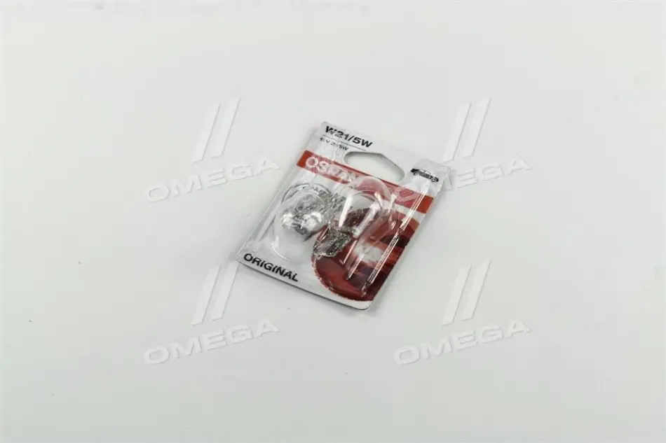 Лампа вспомогат. освещения 12V 21/5W W3x16q (2 шт) blister (пр-во OSRAM) Osram 751502B (фото 1)