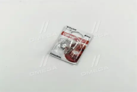 Лампа вспомогат. освещения 12V 21/5W W3x16q (2 шт) blister (пр-во OSRAM) Osram 751502B