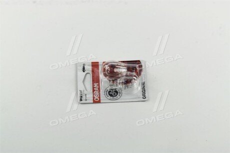 Лампа вспомогат. освещения 12V 21W W3x16d (2 шт) blister osram 750502B