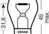 Лампа вспомогат. освещения РY21W 12V 21W ВАU15s (2 шт) blister (пр-во) osram 7507-02B