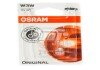 Лампа вспомогат. освещения W3W 12V 3W W2,1x9,5d (2 шт) blister osram 2821-02B