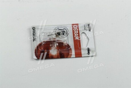 Лампа вспомогат. освещения W5W 12V 5W W2,1X9,5d ORIGINAL LINE (2 шт) blister osram 282502B