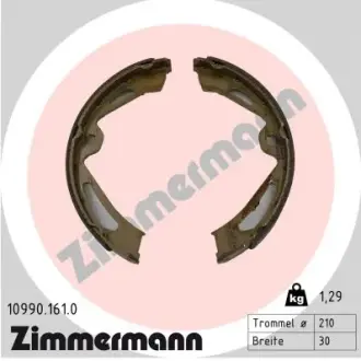 Колодки ручного (стоячого) гальма Otto Zimmermann GmbH 109901610