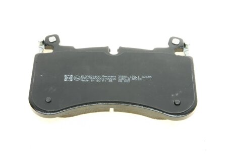 Комплект гальмівних колодок otto Zimmermann GmbH 205811701