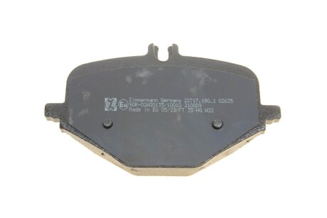 Комплект гальмівних колодок otto Zimmermann GmbH 227171802