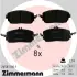 Тормозные колодки otto zimmermann gmbh 265811801