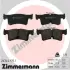 Тормозні (гальмівні) колодки Otto Zimmermann GmbH 267441751 (фото 1)