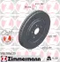 Вентильований гальмівний диск Otto Zimmermann GmbH 590285420 (фото 1)