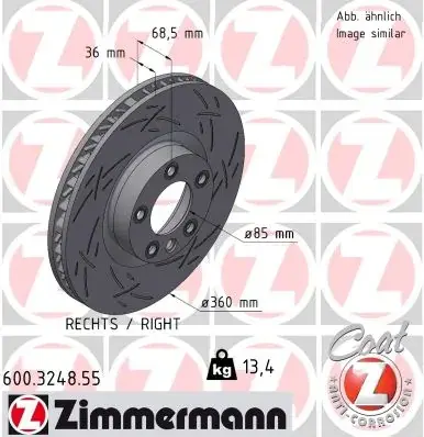 Тормозные колодки otto zimmermann gmbh 600324855