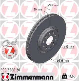 Гальмiвнi диски COAT Z otto zimmermann gmbh 600326620