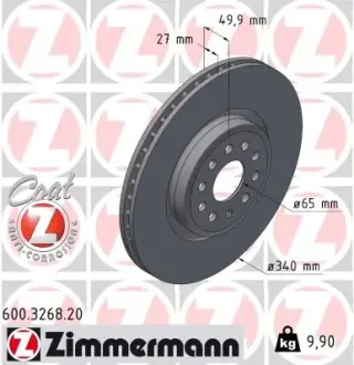 Гальмiвнi диски COAT Z otto zimmermann gmbh 600326820