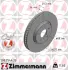 Вентилируемый тормозной диск otto zimmermann gmbh 200.2544.20