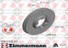 Вентилируемый тормозной диск otto Zimmermann GmbH 250.5702.20